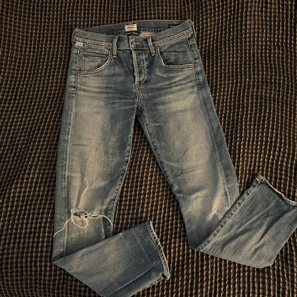 Citizens of Humanity Premium Vintage Emerson Slim Boyfriend Jean. Size 24